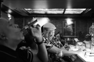 Cigars and laughter