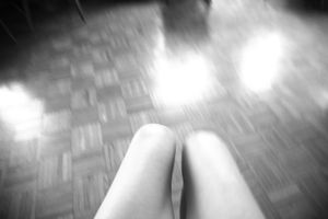 2. My thighs raised