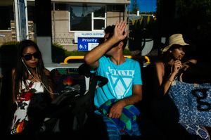 Bus scene