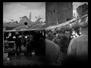 Freedom, Fishermen and Refugees The Galata Bridge in Istanbul ©Dominic Jan Geis