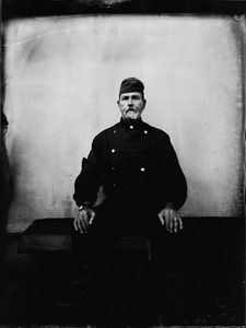 Adam Nowak from series Black Portraits
