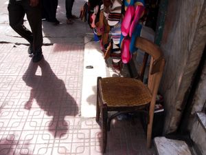 Selling shoes