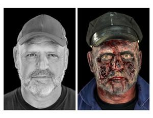 retired auto worker/ scary bus driver