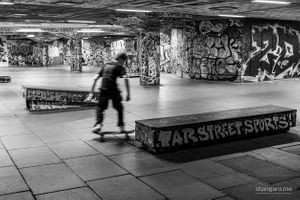 Skateboarding, South Bank, London | 03