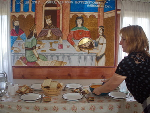 meal preparation alms monastery