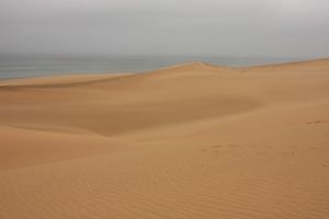 The ocean, over there