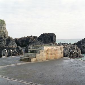 Diving Platform, Newtown Cove, Co. Waterford   © Victoria J. Dean