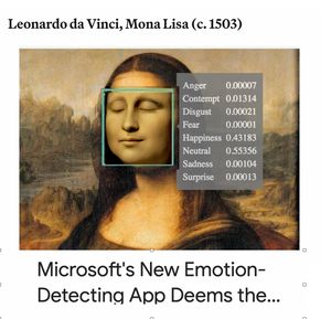 Mona Lisa - Emotion detection system