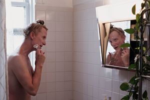 The hormones and electrolysis have not resulted in a complete freedom from all morning routines required by a male body.