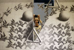 Escher Self-Portrait