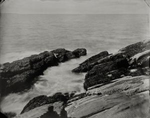 "Winslow Homer's View 1." 8x10"  Wet-plate collodion tintype. © 2012 Keliy Anderson-Staley