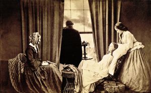 Fading Away, 1858 © Henry Peach Robinson (1830-1901)