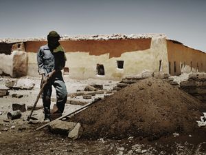 Smara, Saharawi Refugee Camp. Hamada Desert (Sahara), Algeria.