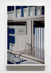 Canadian Abridgment, Law Library, University of Michigan, 2015, Pigment print, 23.25 x 15.5 inches