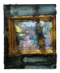 Sunlight falling on "Swiss Cottage, Stanislawa De Karlowska"