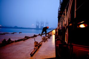 Port of Dunkerque. © Julien Brygo