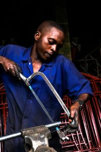 sawing
