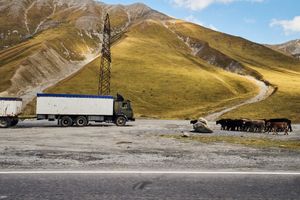 Georgian Russian Millary HighWay