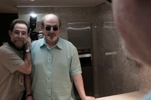 Salman Rushdie. Escritor inglés. Cartagena de Indias, 2009