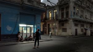 La Havana, Castro's national grief, Nov. 2016.