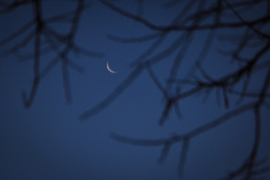 Moon crescent