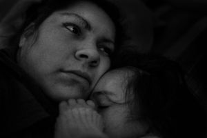 Dai and Maite, her daughter. © Sarah Pabst