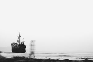 A graveyard boat full of memories hidden