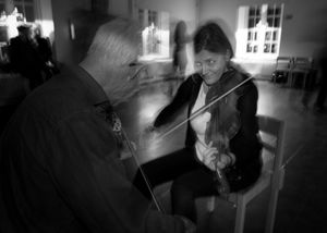 Right downtown in Stockholm, the capital of Sweden, there is a folk music house.