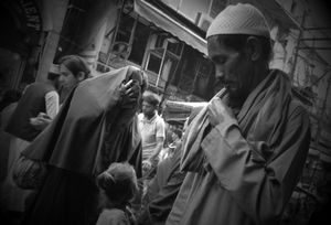 Moslem Indian Woman Don't want her face to be shown