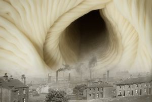 Beautiful muck from clouds of smoke