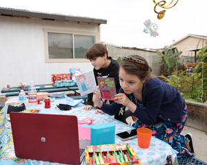 Twins 8th Birthday, December 5, 2020