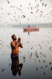 Early morning pray