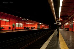 #Separation                                                    Temporarities - International Students in Bonn, Germany  © Dominic Jan Geis
