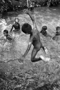 A dip in the canal