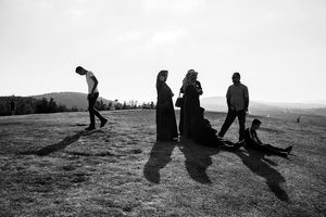 Strollers on Parachute Hill, Sakarya, 4.8.2020