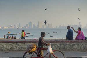 Mumbai seafront.