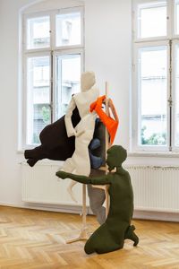 50s or Soft Despair, 2020-2021Textile installation, various dimensions