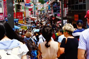 Braving the masses