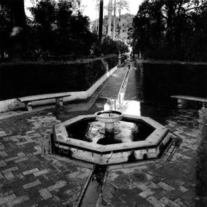 Flooded Fountain, Alcazar Gardens,  Seville
