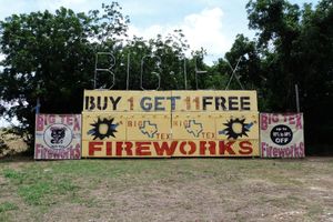 "Big Tex Fireworks"