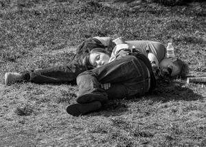 Two lovers, Cambridge