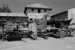 An outside cafe | Gujarat, India.