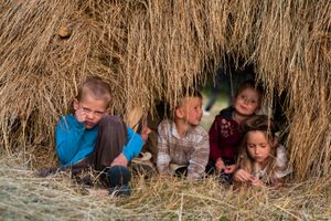 Band of children