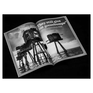 Maunsell Forts on the Thames Estuary