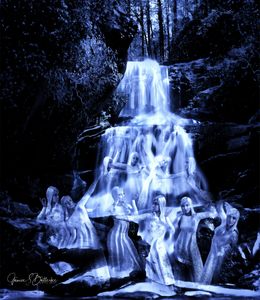 Spirits of the waterfall