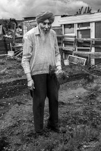 At an allotment in Smethwick, Birmingham | 01