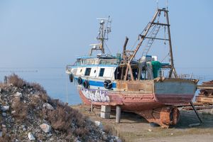 Isle of Pellestrina, Venetian lagoon, February 20, 2022
