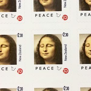 New Mona Lisa Stamp