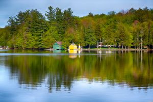 the lake
