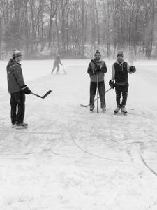Bushy Hill Hockey Players, 12 30 17